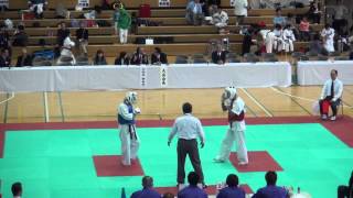 2015硬式空手全日本剛柔流シニア準決勝 All Japan Gojuryu Championship Косики Все Япония Годзю-рю Чемпионат