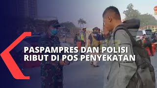 Komandan Paspampres Angkat Bicara Terkait Keributan Anggotanya dengan Polisi di Pos Penyekatan