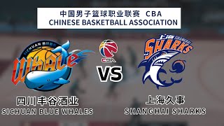 CBA|CBA LIVE|CBA直播|四川 vs 上海|Sichuan Blue Whales vs Shanghai Sharks|Mksports|m电竞|농구|Bóng rổ