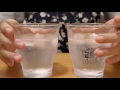 asmr 飲み物をグラスに注ぐ、飲む、混ぜる音、氷の音 drinking ice cubes u0026 soda 囁き声 whisper