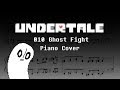 Undertale - 010 Ghost Fight (Piano/Synthesia)