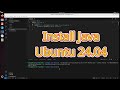 How to install Java on Ubuntu 24.04 and write your first program in Visual Studio Code