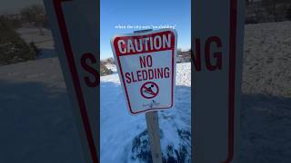 Didn’t let the balmy -2° windchill stop us! #sledding #winter #outdooradventure #midwestlife