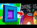 How To Make A Portal To The AMONG US Dimension in Minecraft PS3/Xbox360/PS4/XboxOne/PE/MCPE