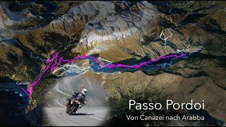 Passo Pordoi - Von Canazei nach Arabba