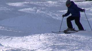 札幌国際スキー場深雪ゾーンでのコブ練習