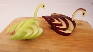 How to make an Apple Swan