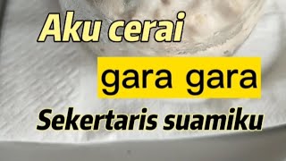 Aku cerai gara gara sekertaris suamiku