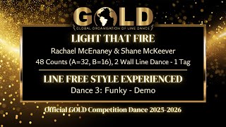 GOLD 2025 Line Free Style Experienced - Dance 3: Funky \