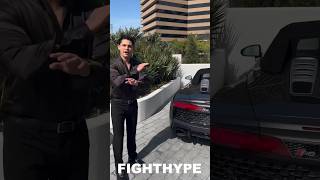 Ryan Garcia Goes IRON MAN & Shows off his NEW TOY! Speeds off in Audi R8 Before Devin Haney CLASH