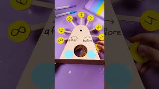 🔢💕Creative and fun number learning! DIY number Ferris wheel for kids🎡 #kidslearning #numbergame
