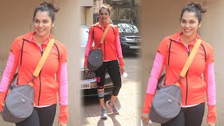 Isha Koppikar Spotted IN Tight Gym Suit 💖💖💖💖