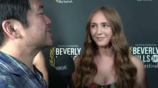 Jordan Kennedy Carpet Interview at the Beverly Hills Film Festival 2024