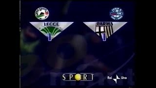 2001-02 (1a - 26-08-2001) Lecce-Parma 1-1 [Chevanton,DiVaio] Servizio 90°Minuto Rai1