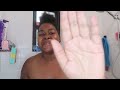 shower routine using all dove products ladonna franklin dove showerroutine plussize hempz