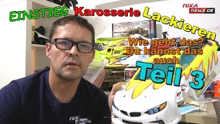 Lackieren - Airbrush für Beginner / Einsteiger by Airbrush Berlin - Teil 3