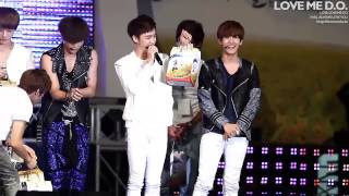 120823 Chungju Rice Event exo k D O  경수 edit vid