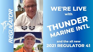 Instagram LIVE Session: Walkthrough the 2021 Regulator 41 with Thunder Marine Intl!