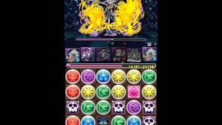 【パズドラ】降臨チャレンジ！【ノーコン】天魔界をLF神罰の審理者・メタトロンの究極闇メタPTで攻略！【極限デビルラッシュ！】