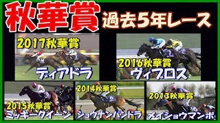 秋華賞 過去5年 (2013～2017)【これを見れば勝ち馬が見えてきます！】