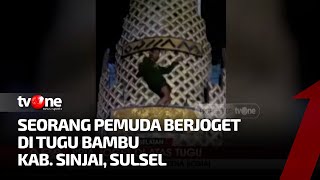 Aksi Pria Bikin Konten Joget di Atas Tugu Viral di Medsos | AKIP tvOne