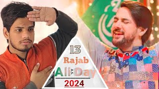 13 Rajab 2024 | Farhan Ali Waris & Raunak Ali | Indian Reacts To Kabey Main Aaj Haider E Karrar Agay