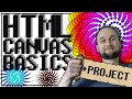 HTML5 Canvas Tutorial for Beginners [How to Draw Shapes with JavaScript]