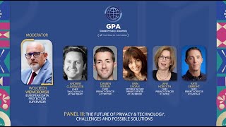 Panel 3. The future of privacy and technology: challenges and possible solutions - English