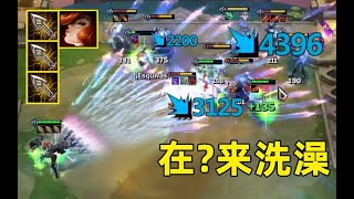 云顶之弈：女枪1V9全屏大招！1秒20000输出！S3新赛季