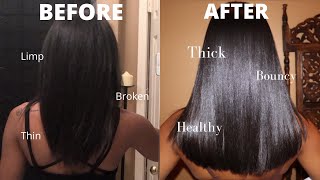 HEALTHY HAIR CARE ROUTINE & TIPS ON RETAINING LENGTH/HEALTH