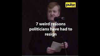 7 Weird Reasons Politicians Have Had To Resign