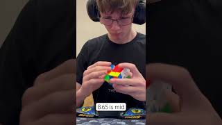 8.65 official 3x3 solve