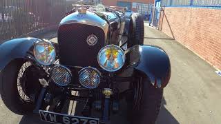 1928 Bentley 4 1/2 Litre Open Sports Tourer by Vanden Plas - Start up \u0026 walk around