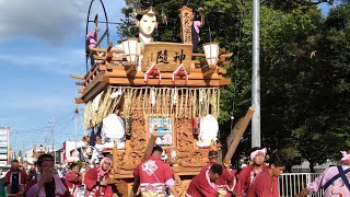 2023.9.2.  鹿嶋市  鹿島神宮 神幸祭(2日目)  櫻町②  再び 役曳きの巡行