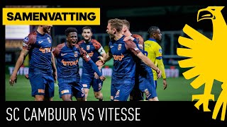 SAMENVATTING | SC Cambuur vs Vitesse
