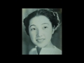 高峰三枝子 湖畔の宿 1940