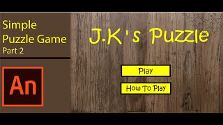 How To Make a Game In Adobe Animate Part 2 | Beginners Tutorial