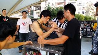 全量級八強賽 建富VSC大 Taiwan ArmWrestling Championship --- 20140727 final