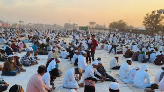 Ardhapur ijtema.. अर्धापुर इज्तेमा में दूसरा दिन.. असर के बाद हजारों की तादाद में  लोग हुए जमा