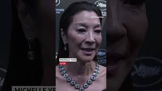 Michelle Yeoh says she hasn't stopped working since her Oscar win. #shorts