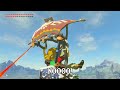 Link Goes FLYING With Monsters!  Zelda Breath of the Wild