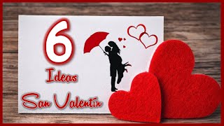 6 SENSACIONALES IDEAS DE REGALOS PARA SAN VALENTÍN - Crafts to give as gifts on Valentine's Day