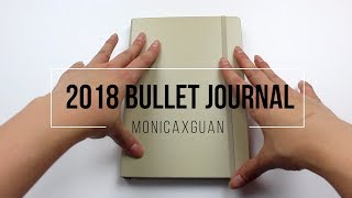 Bullet Journal 2018 Setup  | Minimal and Simple Bullet Journal