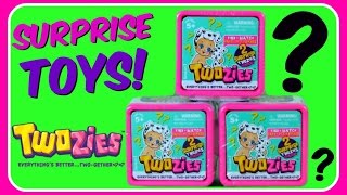 TWOZIES BLIND BAGS!  Opening Twosies!  Find \u0026 Match Baby \u0026 Pet Friends!  SURPRISE MOOSE TOYS