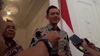 Ini Isi Pembicaraan AHY dengan Jokowi Terkait Pilpres 2019 di Istana