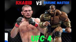 Khabib Nurmagomedov vs. Darune Master EA Sports UFC 4 Epic (Street Fighter)