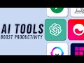 Top 10 Coolest AI Tools That That Will Boost Your Productivity