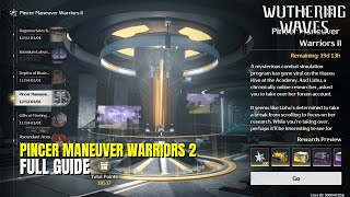 Event Pincer Maneuver Warriors 2: Full Guide - Wuthering Waves 1.4