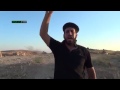 fsa rebel get new bmb tank on syrian border