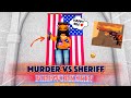 IT'S INDEPENDENCE DAY 🇺🇸 SO LET'S USE THE FIREWORK 🎆  SKIN! | Murder Vs Sheriff | 2024